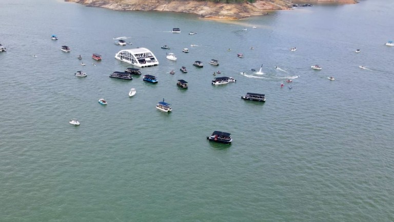 Descarga eléctrica dejó una turista muerta y tres heridos en el embalse de El Peñol