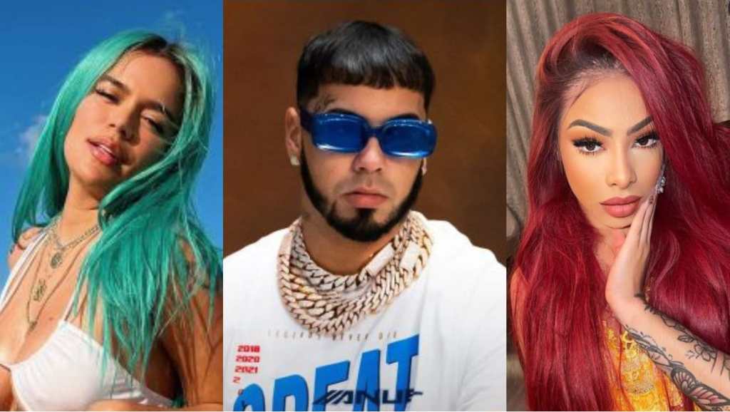 Karol G, Anuel y Yailin