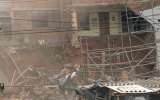 Dos casas derribadas después del colapso de una construcción en Envigado