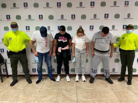 Capturan a miembros de una red que le lavaba dinero a la banda La Terraza