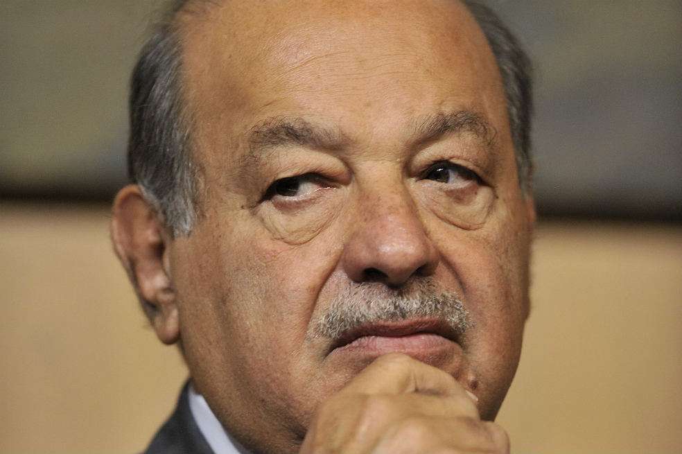 Carlos Slim, magnate mexicano propietario del operador móvil Claro.