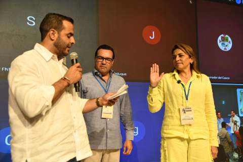 Rafaela Cortés fue elegida como presidenta de la Federación Nacional de Departamentos