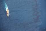 La marea negra en el mar de China triplicó su tamaño en solo cuatro días