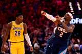 Thunder le hizo sentir a los Lakers su jerarquía en los playoffs de la NBA