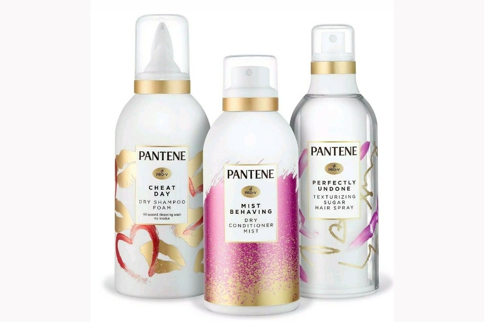 El champú seco de Pantene es uno de los productos.