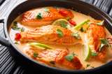 Salmón en salsa cremosa: paso a paso para prepararlo