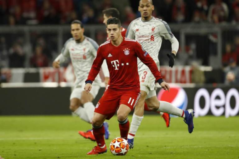 Bayern Múnich, eliminado de la Champions: James jugó 79 minutos