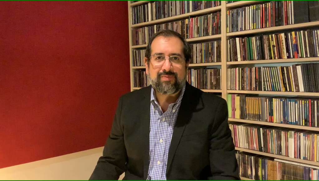 Mauricio Peña dirigió la sala de conciertos de la Biblioteca Luis Ángel Arango. / Archivo Sonidos y Sentidos
