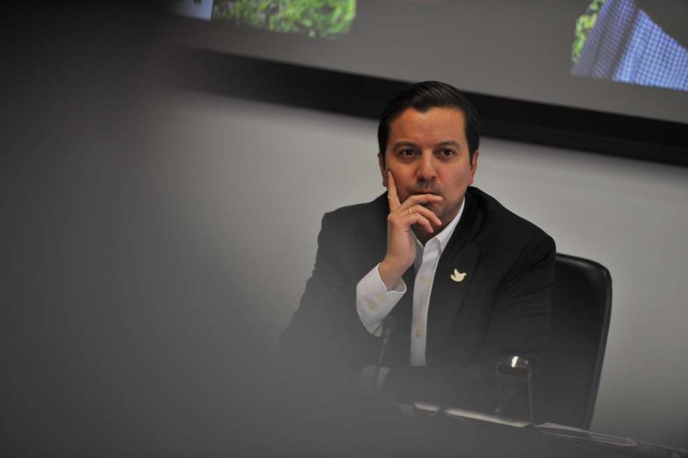 David Luna, Ministro TIC. / Andrés Torres