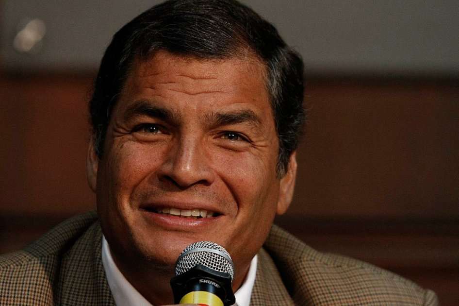 Rafael Correa presidente de Ecuador - AFP