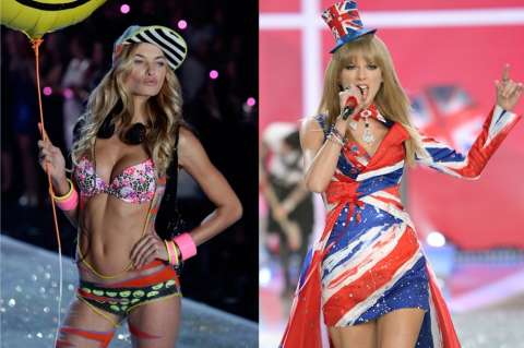 Agarrón entre modelo de Victoria’s Secret y Taylor Swift