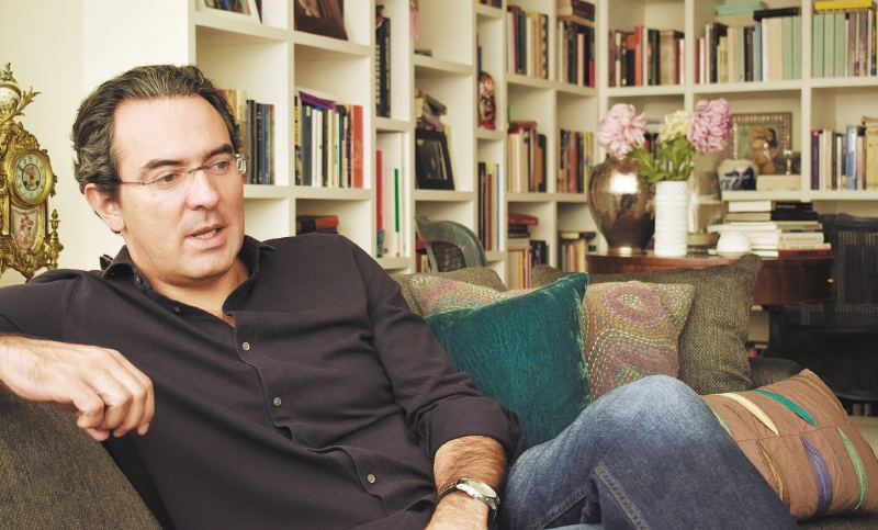 Juan Gabriel Vásquez en 2011 fue ganador del Premio Alfaguara de Novela por “El ruido de las cosas al caer”. / Juan Felipe Vásquez