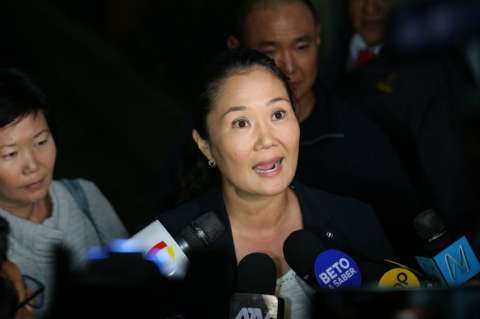 Detienen a Keiko Fujimori por pedido de Fiscalía de Lavado de Activos de Perú