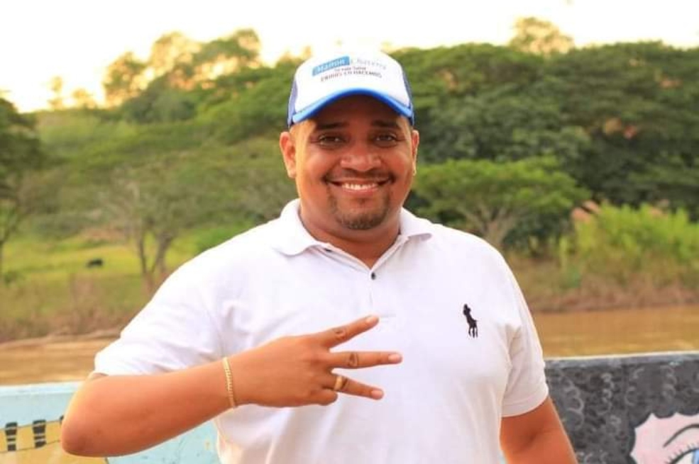Mairon Chaverra, concejal de Zaragoza (Antioquia).