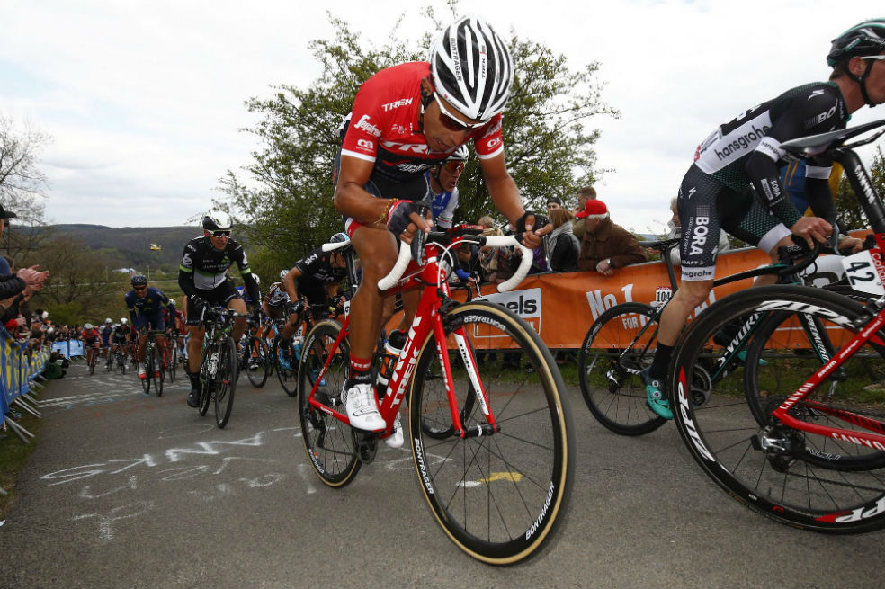 Jarlinson Pantano, ciclista del Trek Segafredo. / Trek Segafredo