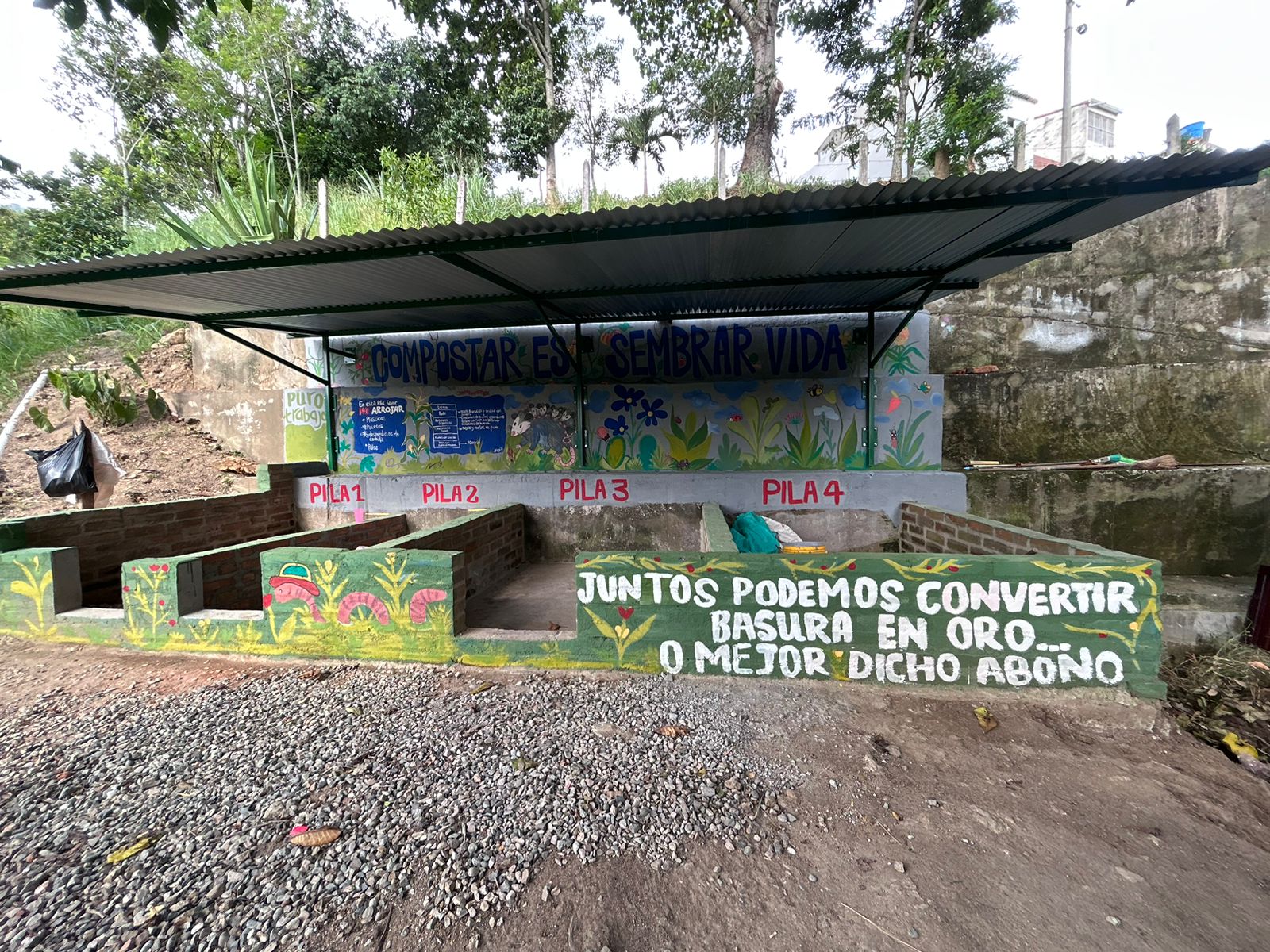 Un compost también podía alimentar una huerta y convertirse en parte de la alimentación de las familias
