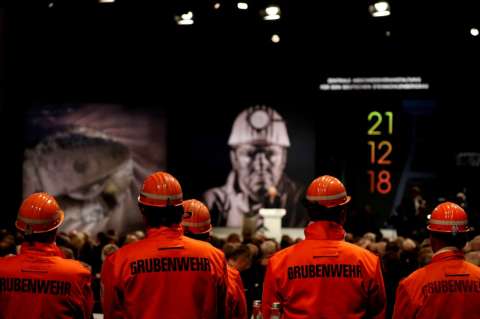 Alemania se despide de su última mina de carbón