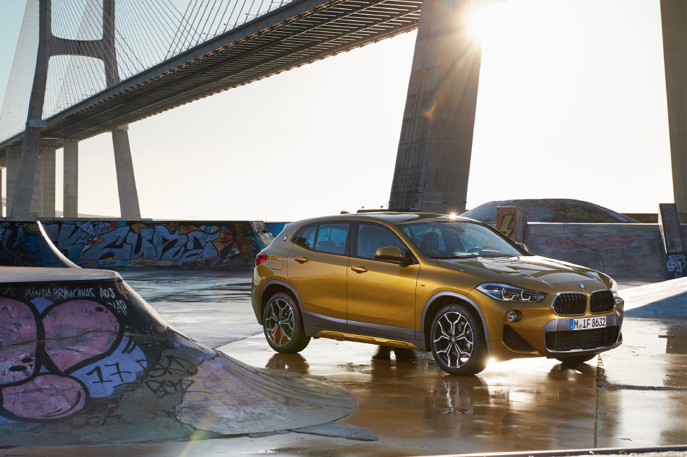 La nueva X2 fue diseñada y fabricada en Alemania. Compite con la Q2 de Audi y la GLA de Mercedes-Benz. / Cortesía