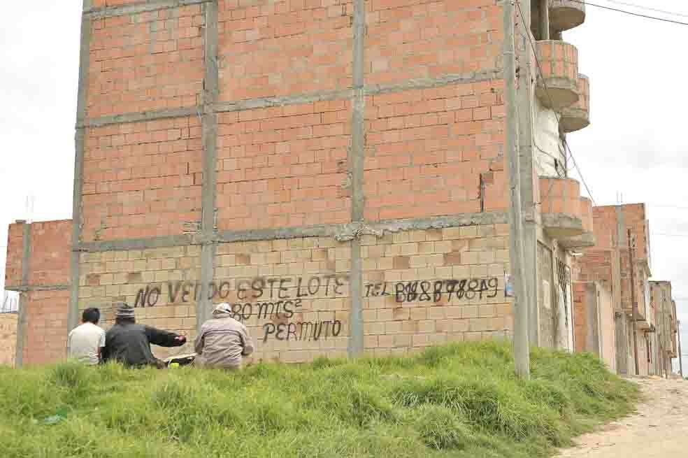 En el sector de El Remanso 1 urbanizadores ilegales han construido 78 viviendas. / Andrés Torres