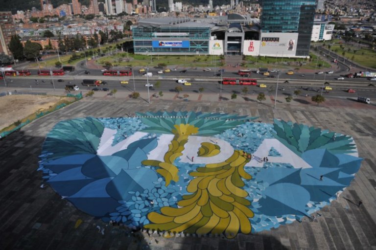 Cambiando la ciudad con pintura: Boa Mistura en Bogotá