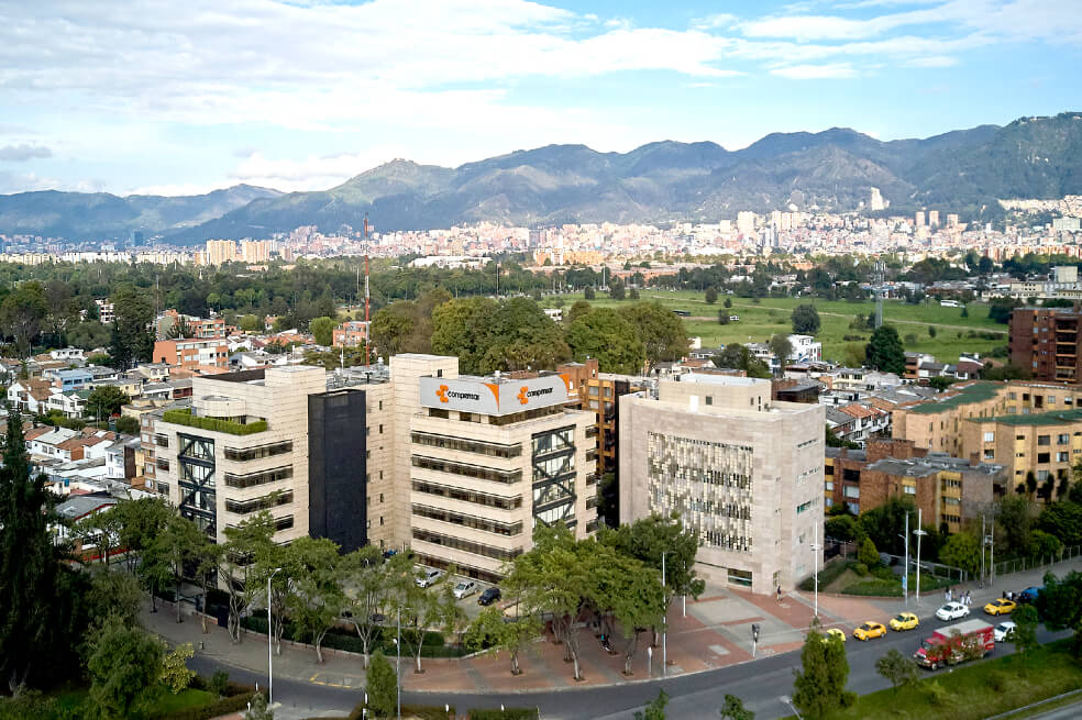 Compensar convirtió su Sede Calle 26 en una institución hospitalaria para que el Gobierno cuente con más camas durante la crisis por el COVID-19. / Cortesía.