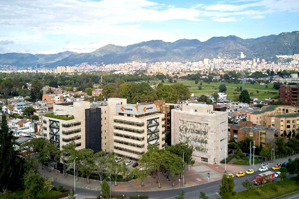 Compensar convirtió su Sede Calle 26 en una institución hospitalaria para que el Gobierno cuente con más camas durante la crisis por el COVID-19. / Cortesía.