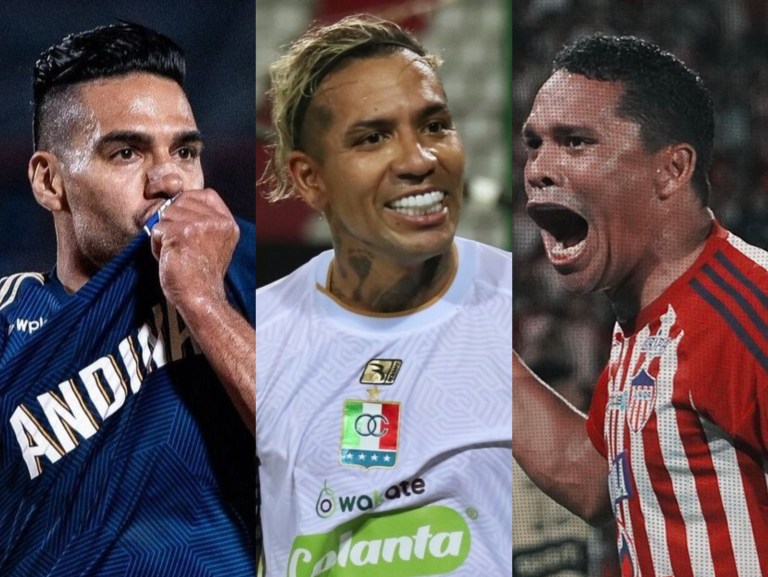 ¿Falcao, Dayro o Bacca, quién será el colombiano con más goles en la historia?