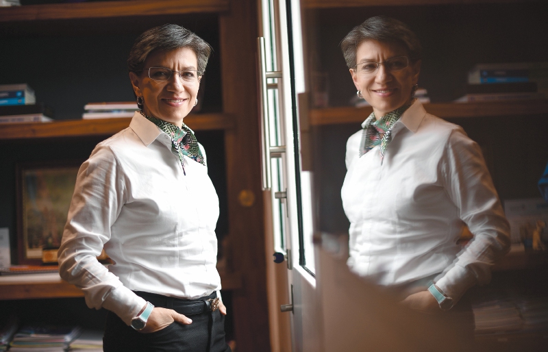 Claudia López dice que en este año le ha tocado ejecutar dos planes de gobierno: el suyo y el que le impuso el COVID-19.. /Óscar Pérez El Espectador