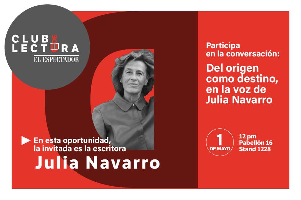 Club de lectura con Julia Navarro, un viaje literario a través de la identidad y el exilio