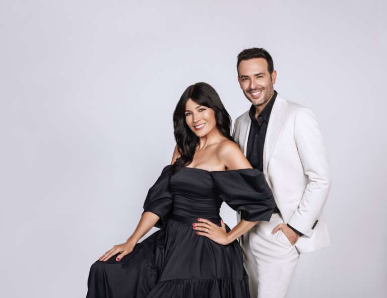 kathy Sáenz y Sebastián Martínez