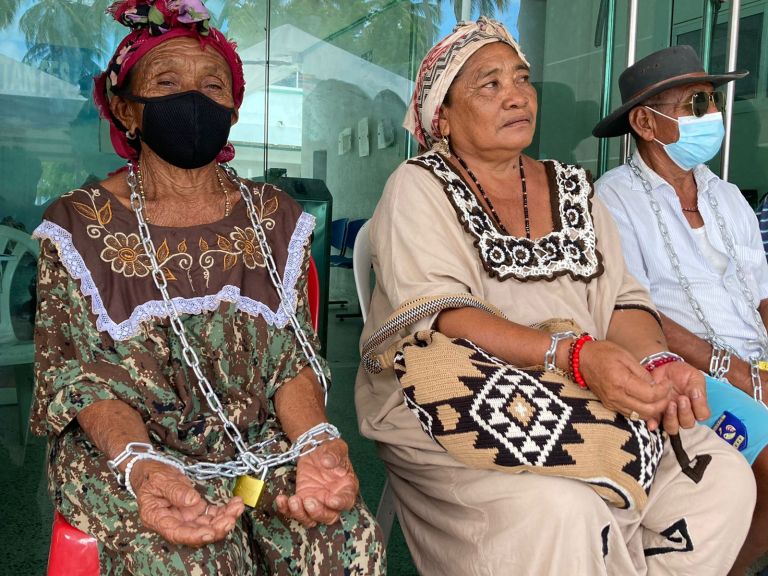 30 familias fueron desplazadas de la Alta Guajira por conflictos territoriales
