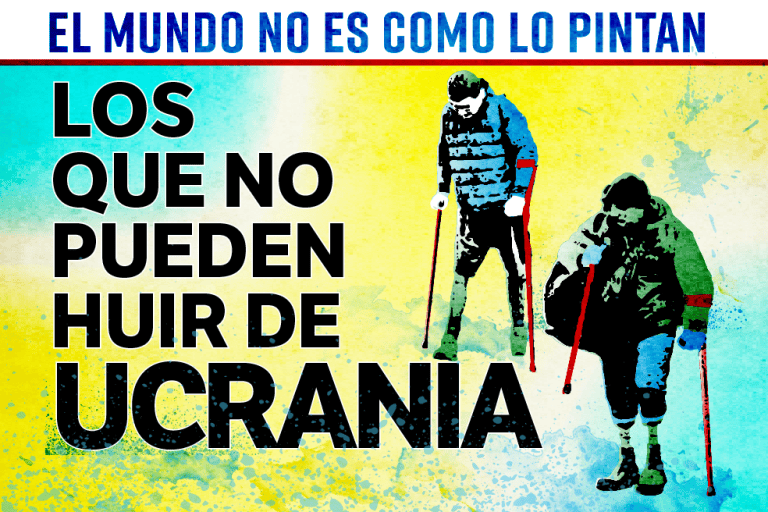 El mundo no es como lo pintan: los que no pueden huir de Ucrania.