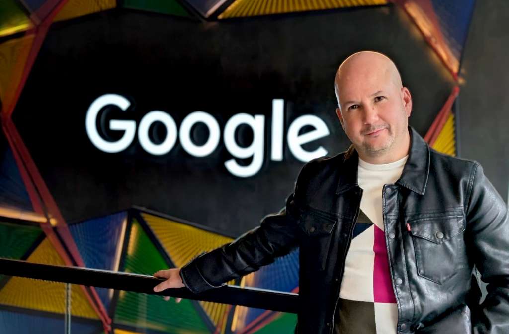 Es Edgardo Frias, director general de Google para Chile, Colombia y Perú.