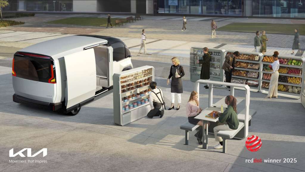 Kia recibió cinco galardones en los premios de diseño Red Dot 2025