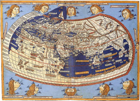 Claudio Ptolomeo y la pintura del mundo que perduró 1500 años
