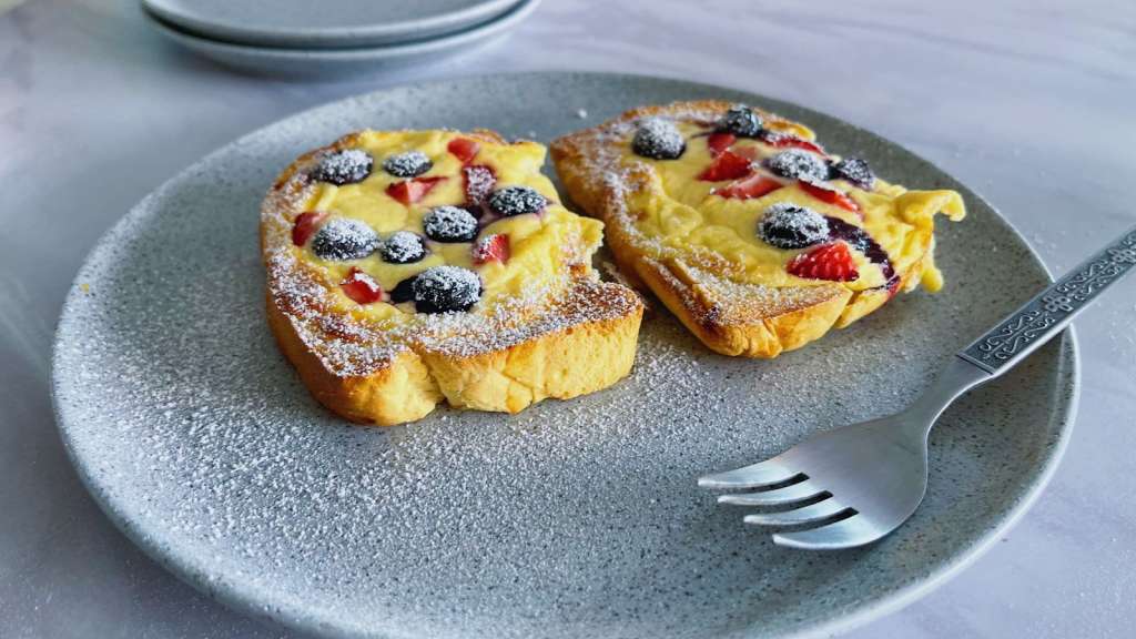 Tostadas cheescake