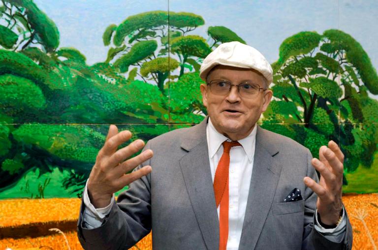 Murió David Hockney, el británico que le puso rostro al arte pop, a los 88 años