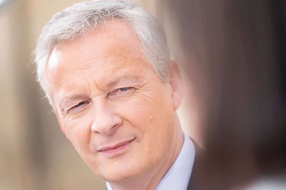 Bruno Le Maire, ministro francés de Finanzas. / Bloomberg