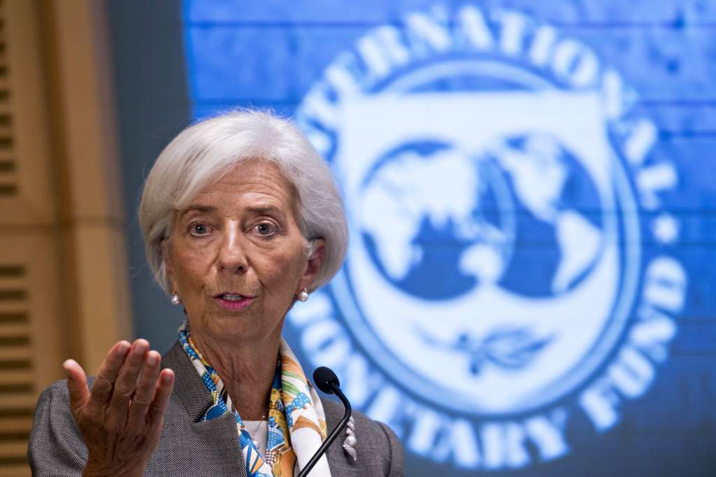 Christine Lagarde, directora gerente del Fondo Monetario Internacional (FMI). / Bloomberg News