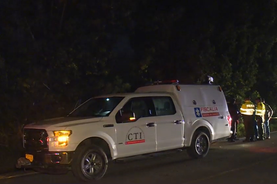 Las autoridades llegaron al sector guiadas por el mismo asesino.