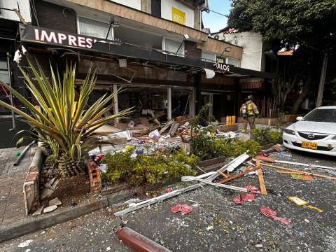 Explosión en el sector de la 70, en Medellín, dejó 14 personas heridas