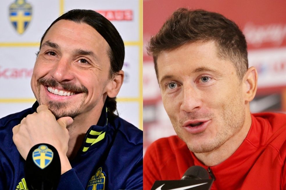 Zlatan Ibrahimovic o Robert Lewandowski, solo uno irá a Catar tras el repechaje de este martes.
