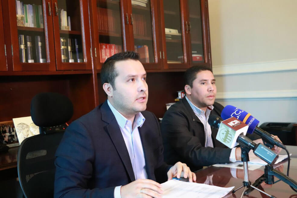Jaime Felipe Lozada, representante a la Cámara y víctima de las Farc, dijo que aceptar las objeciones permitirá reconciliar a los colombianos. / Cortesía