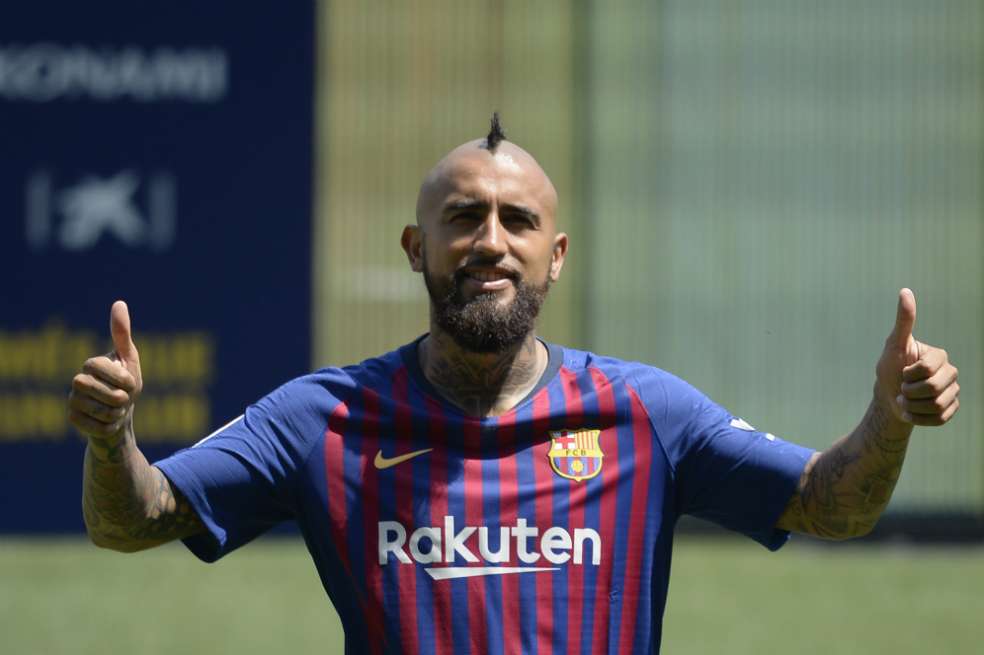 El chileno Arturo Vidal llegó al Barcelona en la temporada pasada.