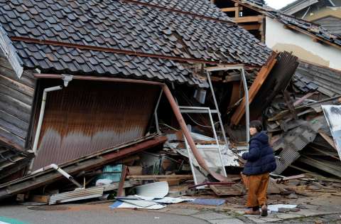 El terremoto de Japón dejó al menos 50 muertos; ya no hay alerta de tsunami