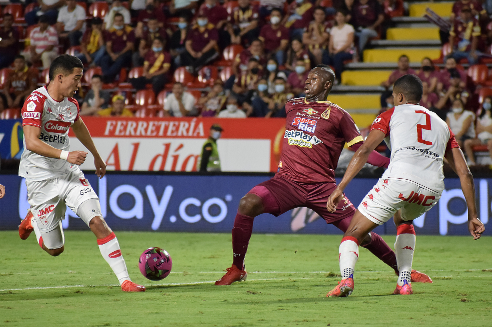 Tolima y Santa Fe se enfrentaron este viernes por la fecha 12 de la Liga BetPlay.