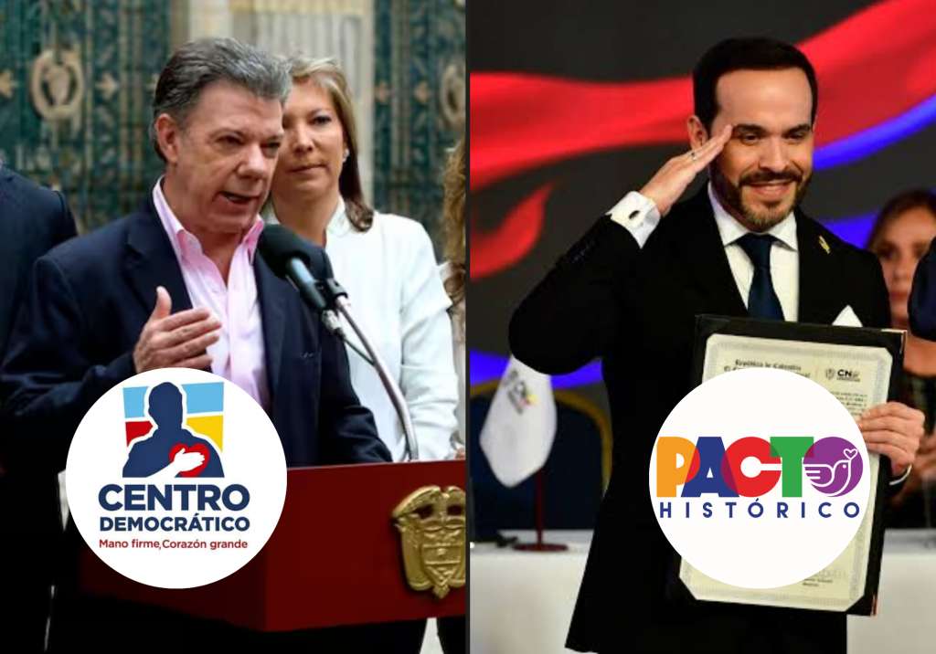 Centro Democrático faltó a la posesión de Santos; el Pacto hará lo mismo con De la Espriella