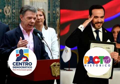 Centro Democrático faltó a la posesión de Santos; el Pacto hará lo mismo con De la Espriella