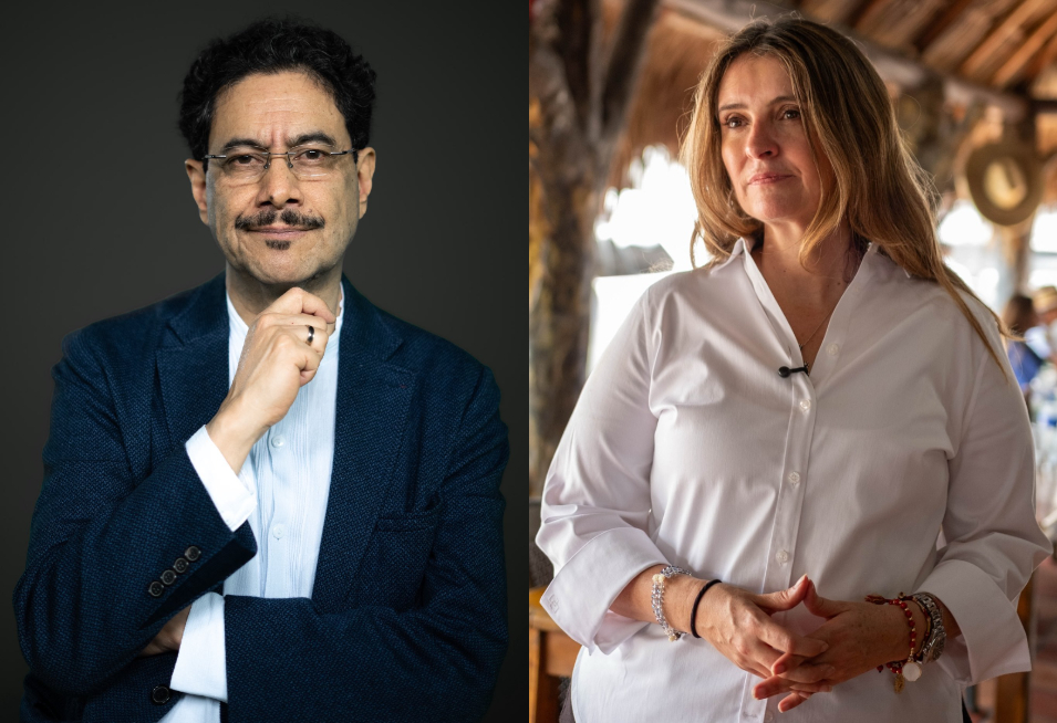 Iván Cepeda y Paloma Valencia.
