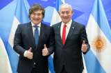 “¡Verdadero amigo de Israel!”: Netanyahu recibió a Milei en Jerusalén con elogios